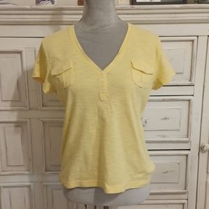 Chaps size L yellow T
